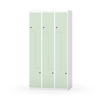 Skolskåp Novis Z plant tak 6 fack B90