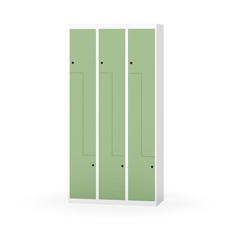 Skolskåp Novis Z plant tak 6 fack B90