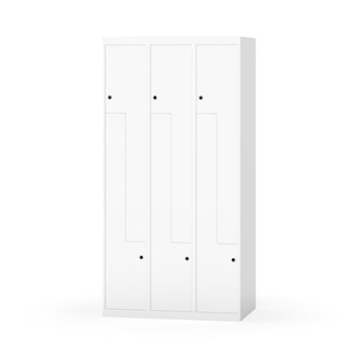 Skolskåp Novis Z plant tak 6 fack B90