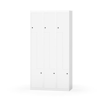 Skolskåp Novis Z plant tak 6 fack B90