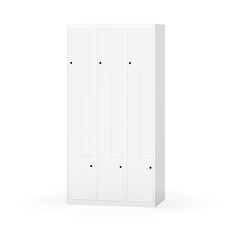 Skolskåp Novis Z plant tak 6 fack B90