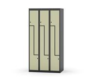 Skolskåp Novis Z plant tak 6 fack B90