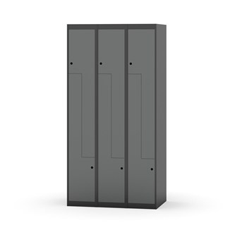 Skolskåp Novis Z plant tak 6 fack B90