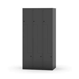 Skolskåp Novis Z plant tak 6 fack B90