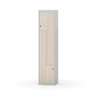 Skolskåp Novis Z plant tak 2 fack B40