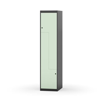 Skolskåp Novis Z plant tak 2 fack B40