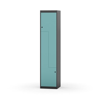 Skolskåp Novis Z plant tak 2 fack B40