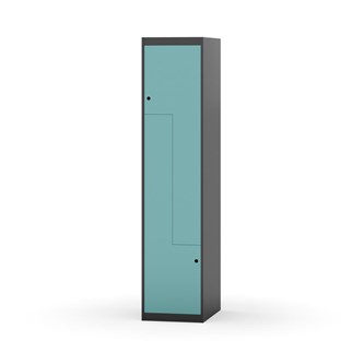 Skolskåp Novis Z plant tak 2 fack B40