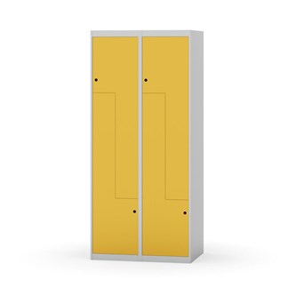 Skolskåp Novis Z plant tak 4 fack B80