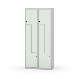 Skolskåp Novis Z plant tak 4 fack B80