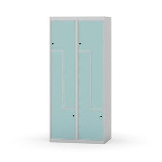 Skolskåp Novis Z plant tak 4 fack B80