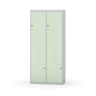 Skolskåp Novis Z plant tak 4 fack B80