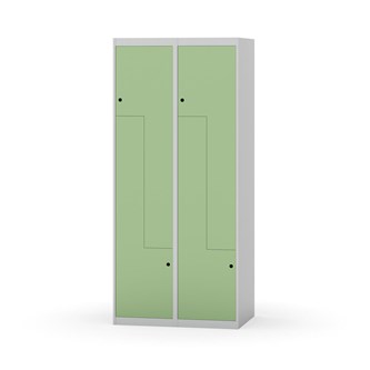 Skolskåp Novis Z plant tak 4 fack B80