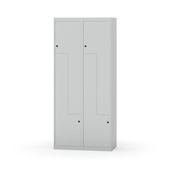 Skolskåp Novis Z plant tak 4 fack B80