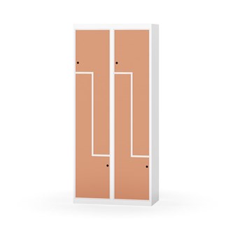 Skolskåp Novis Z plant tak 4 fack B80