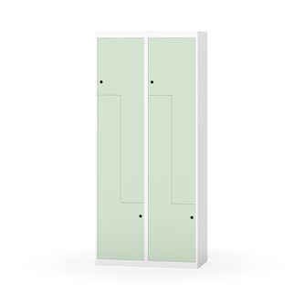 Skolskåp Novis Z plant tak 4 fack B80