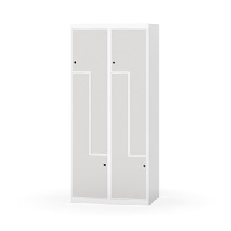 Skolskåp Novis Z plant tak 4 fack B80