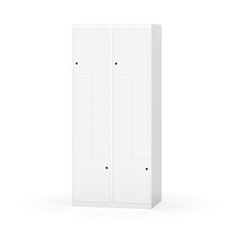 Skolskåp Novis Z plant tak 4 fack B80