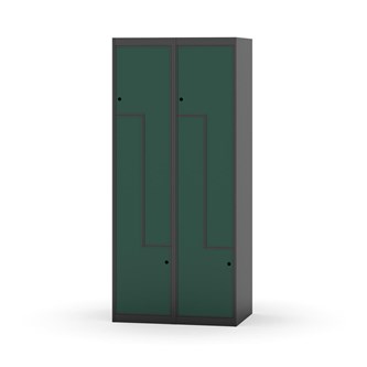 Skolskåp Novis Z plant tak 4 fack B80