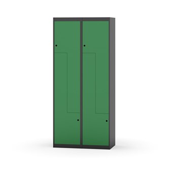 Skolskåp Novis Z plant tak 4 fack B80