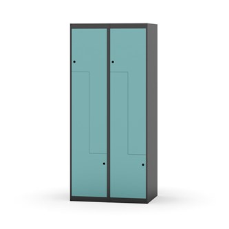 Skolskåp Novis Z plant tak 4 fack B80