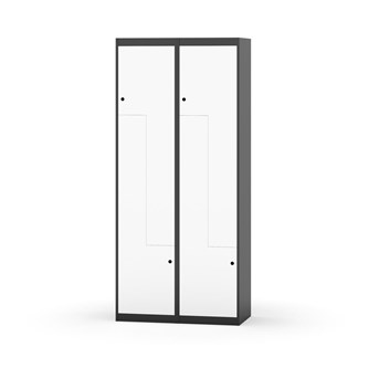 Skolskåp Novis Z plant tak 4 fack B80