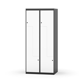 Skolskåp Novis Z plant tak 4 fack B80