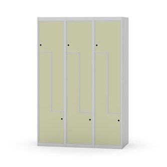 Skolskåp Novis Z plant tak 6 fack B120