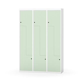 Skolskåp Novis Z plant tak 6 fack B120