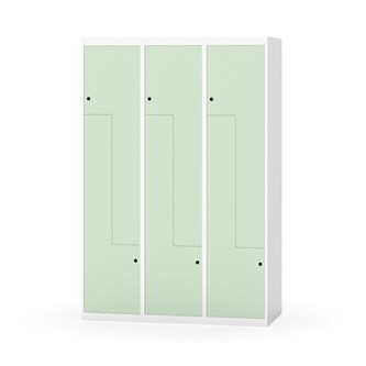 Skolskåp Novis Z plant tak 6 fack B120