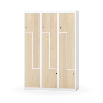 Skolskåp Novis Z plant tak 6 fack B120