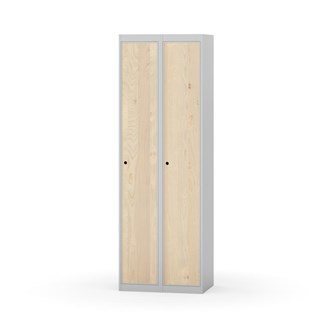 Klädskåp Novis plant tak 1:2 B60