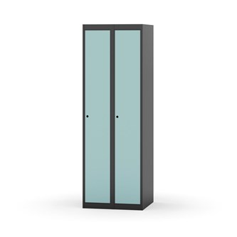 Klädskåp Novis plant tak 1:2 B60