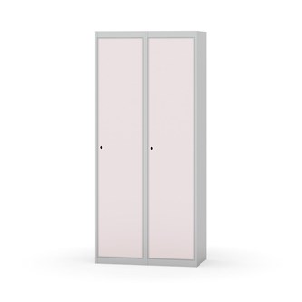 Klädskåp Novis plant tak 1:2 B80