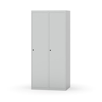 Klädskåp Novis plant tak 1:2 B80