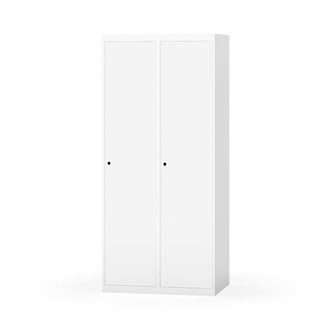 Klädskåp Novis plant tak 1:2 B80