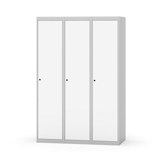 Klädskåp Novis plant tak 1:3 B120