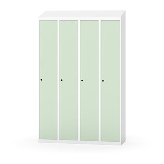 Klädskåp Novis sluttande tak 1:4 B120