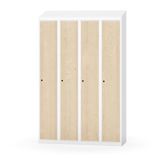 Klädskåp Novis sluttande tak 1:4 B120