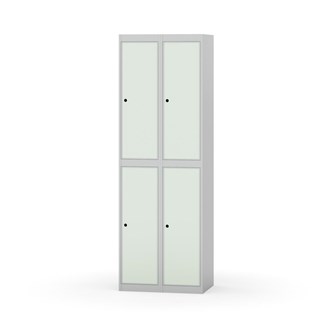 Klädskåp Novis plant tak 2:2 B60