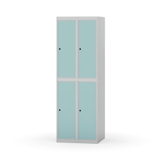 Klädskåp Novis plant tak 2:2 B60