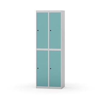 Klädskåp Novis plant tak 2:2 B60