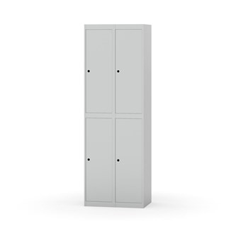 Klädskåp Novis plant tak 2:2 B60