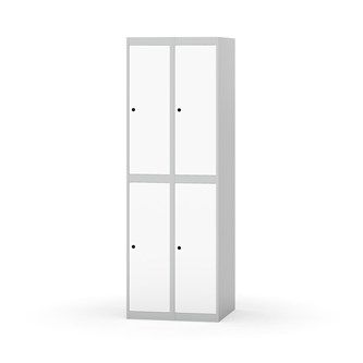 Klädskåp Novis plant tak 2:2 B60