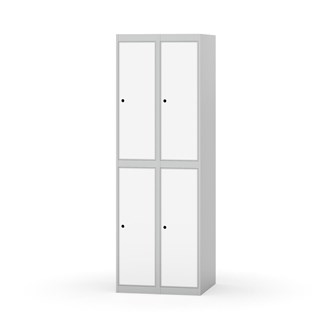 Klädskåp Novis plant tak 2:2 B60