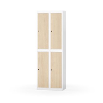 Klädskåp Novis plant tak 2:2 B60