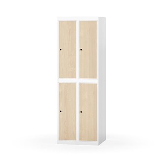 Klädskåp Novis plant tak 2:2 B60