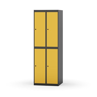 Klädskåp Novis plant tak 2:2 B60