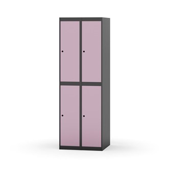 Klädskåp Novis plant tak 2:2 B60