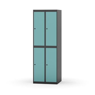 Klädskåp Novis plant tak 2:2 B60